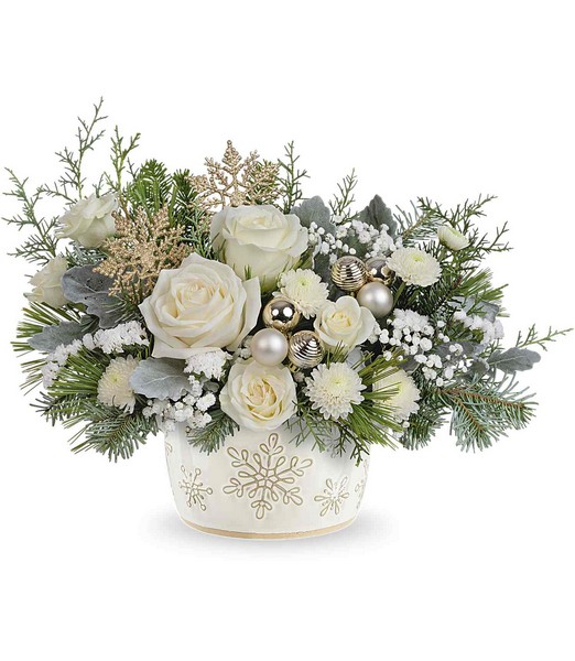 Starry Snowflakes Bouquet from Richardson's Flowers in Medford, NJ